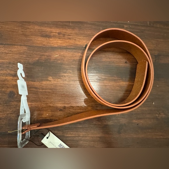 most wanted Accessories - Women’s Tan Leather Belt most wanted XL NWT